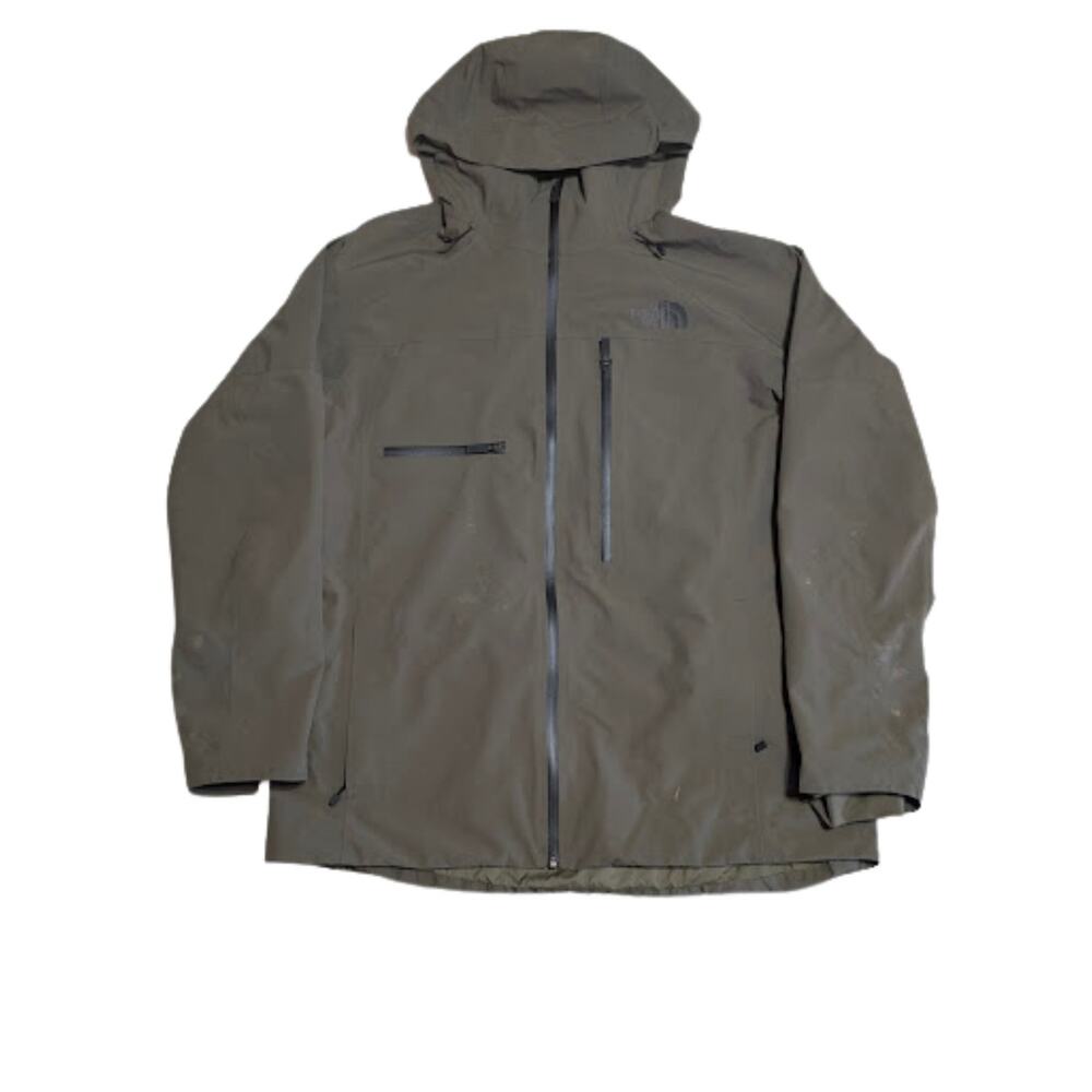 The North Face Powderflo Futurelight Dryvent Shell Jacket Olive Men’s Size XL